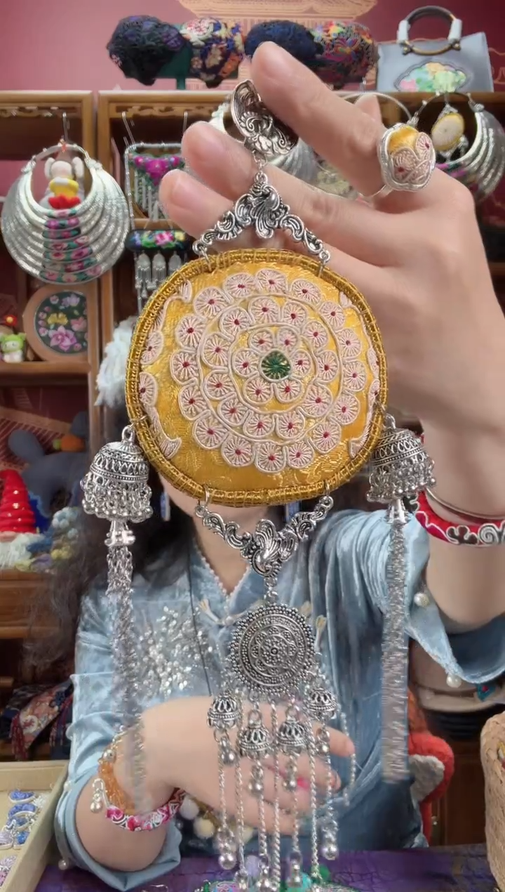 刺绣压襟99甜甜家