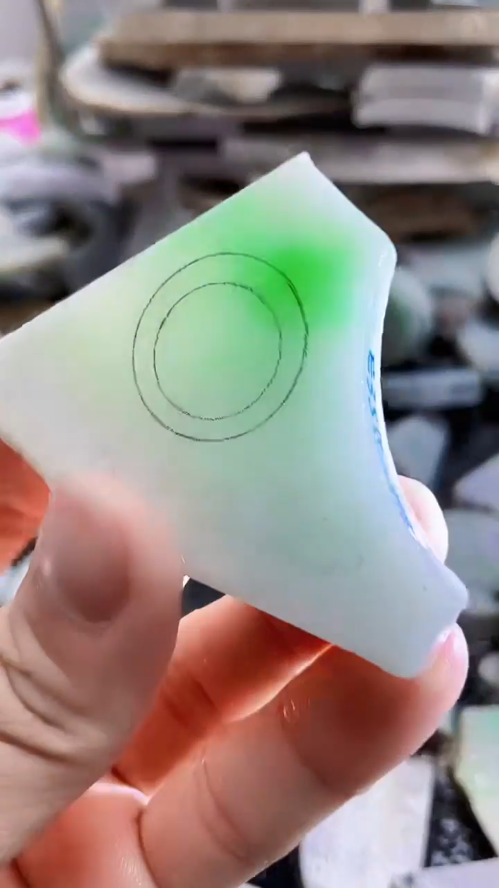 裸石翡翠天然A货翡翠板料
