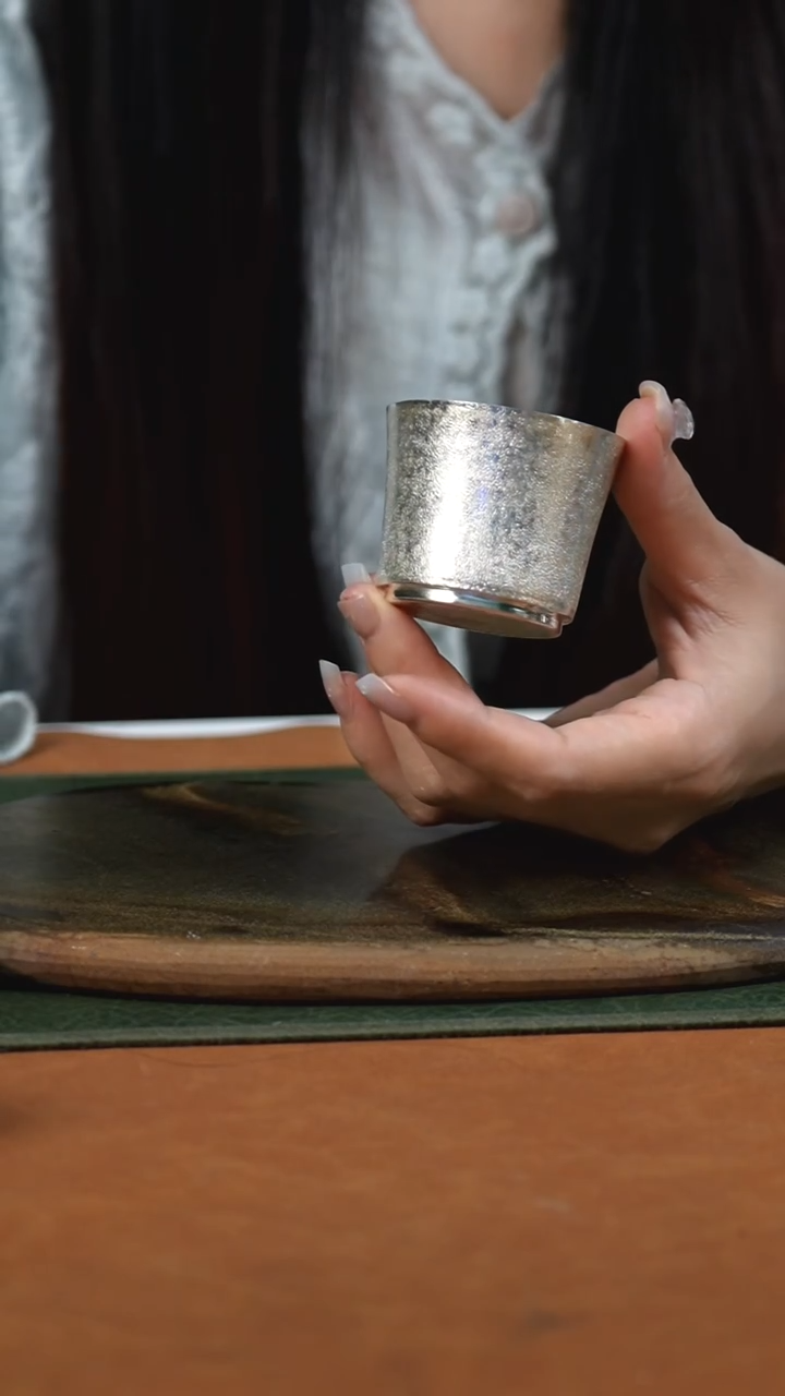 手工新品银杯999