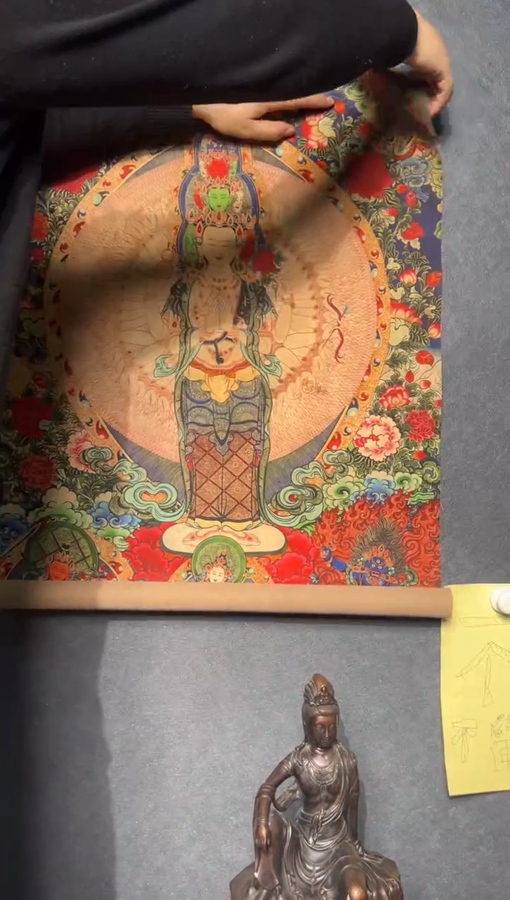 卷轴画卷轴画奥奥的唐卡