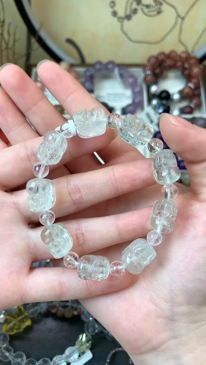 【闪购商品】水晶手链未镶嵌150手串