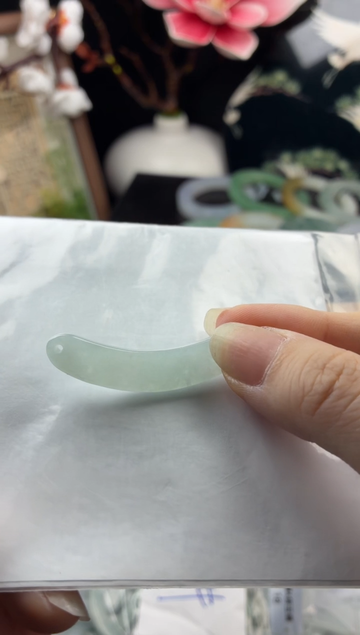 翡翠未镶嵌颈饰7号玉璜