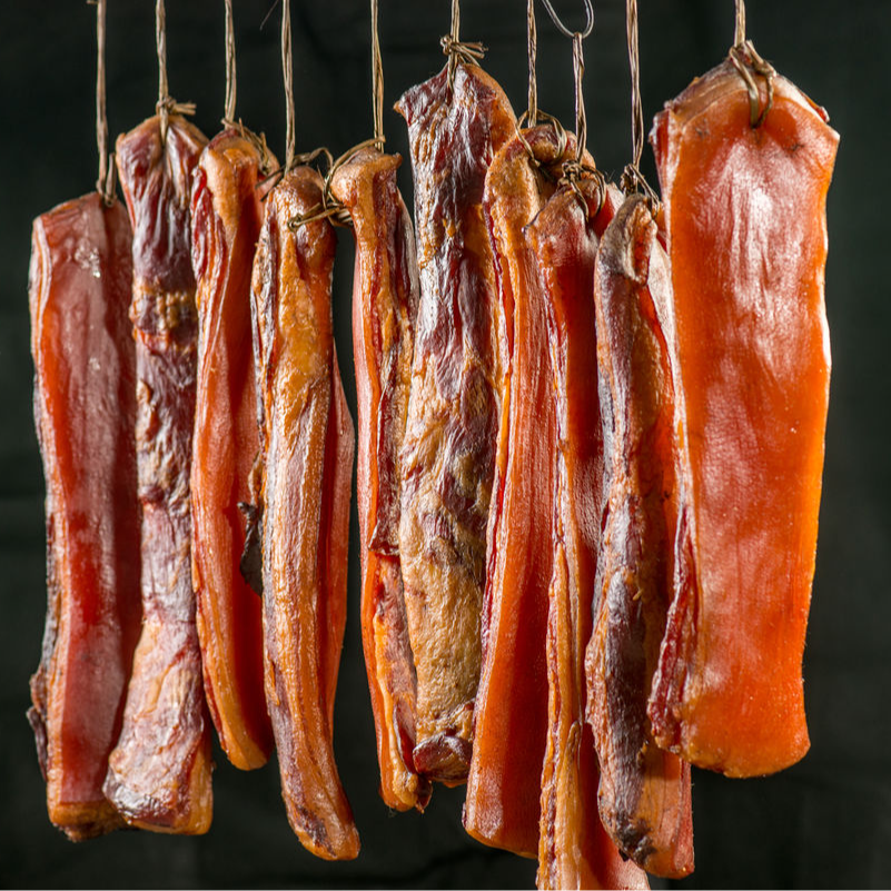 正宗腊肉精选柴火烟熏包邮