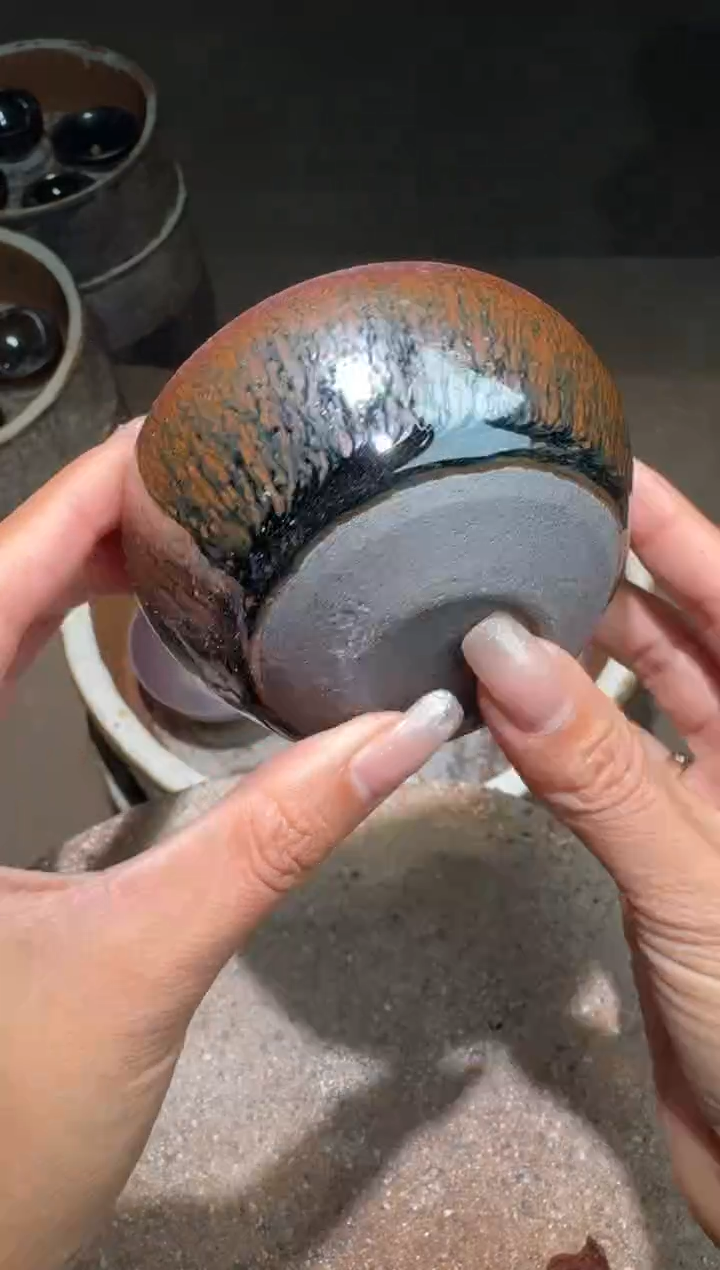 茶盏严柳忠龙窑柴烧27