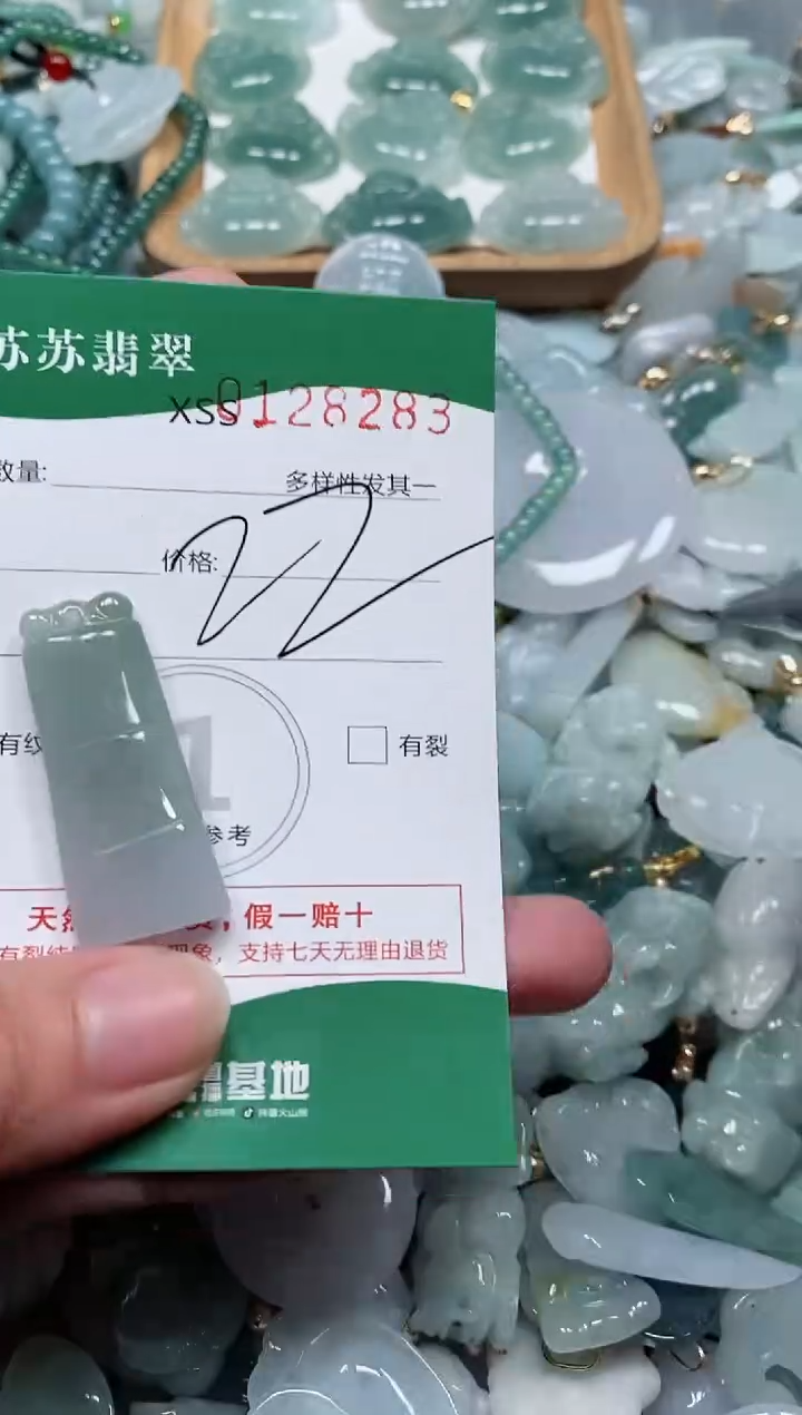 【闪购商品】翡翠颈饰未镶嵌闪购商品0128283