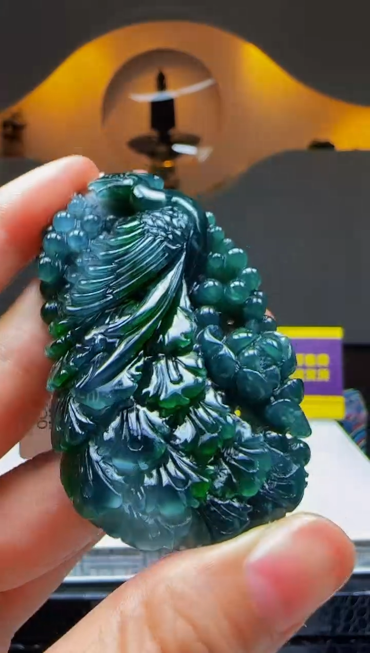 【闪购商品】定制翡翠未镶嵌Q04437翡翠毛货