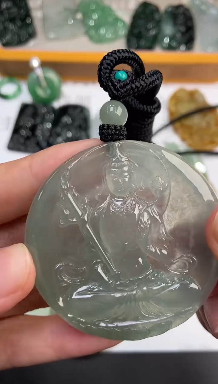 未镶嵌挂件翡翠高****g12313