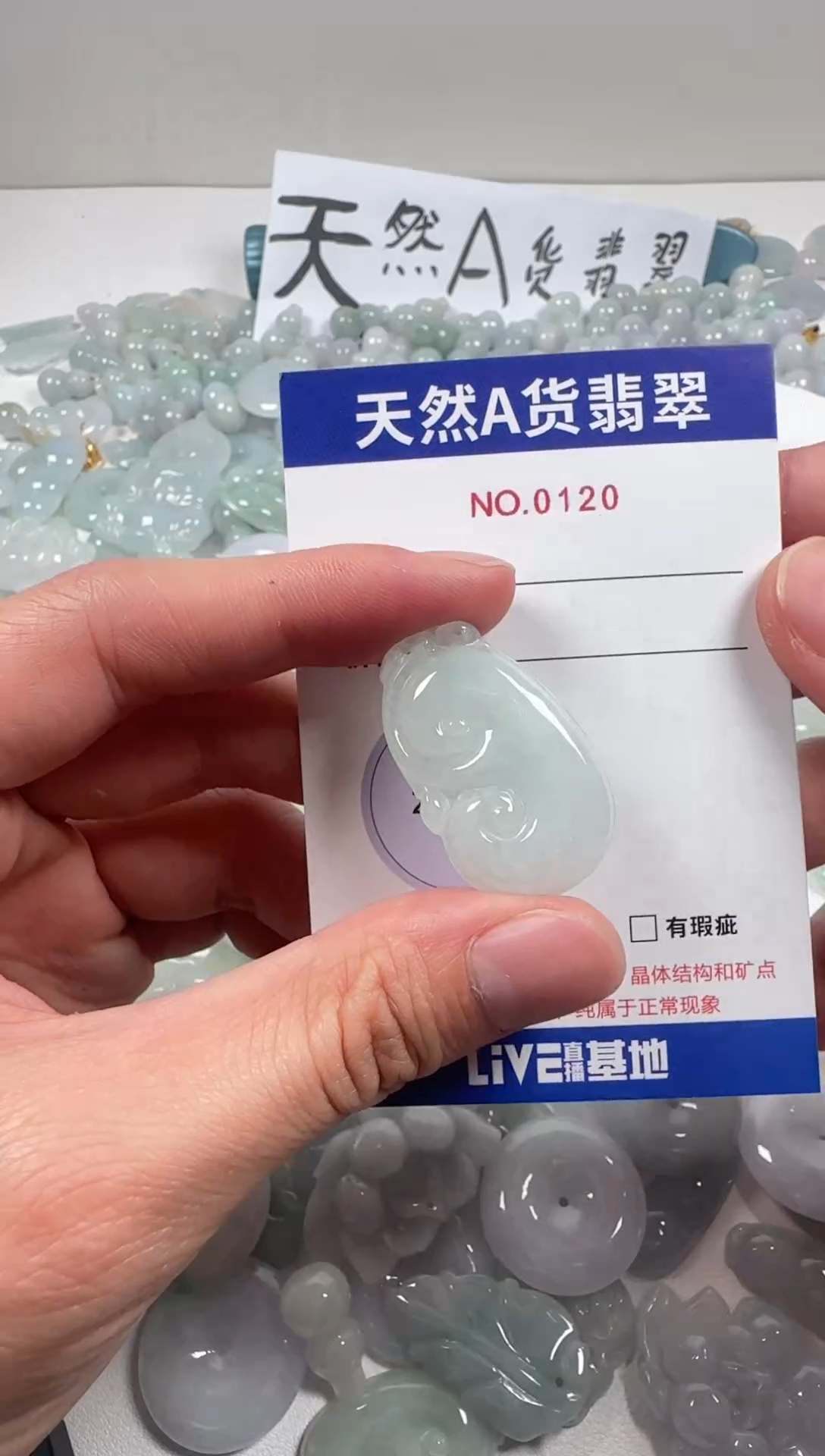 吊坠(不含链)未镶嵌翡翠120