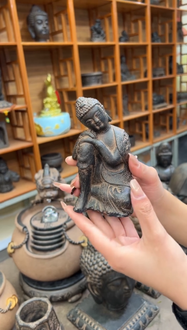 陶土【火山泥】睡佛