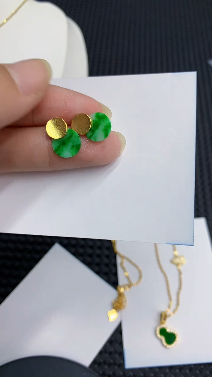 【闪购商品】翡翠颈饰银S925镶嵌            8