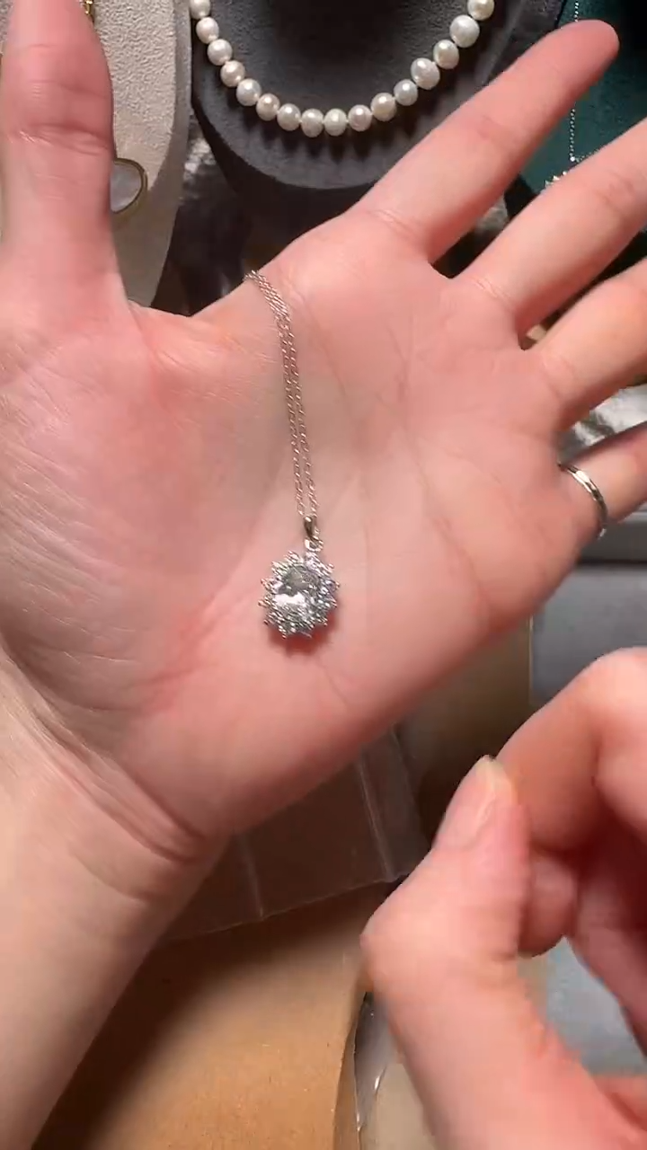 无吊坠925银文煊日回首饰