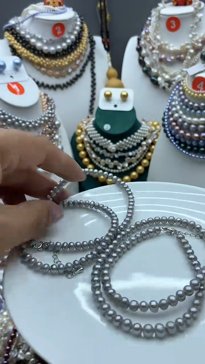 【闪购商品】淡水珍珠项链未镶嵌1