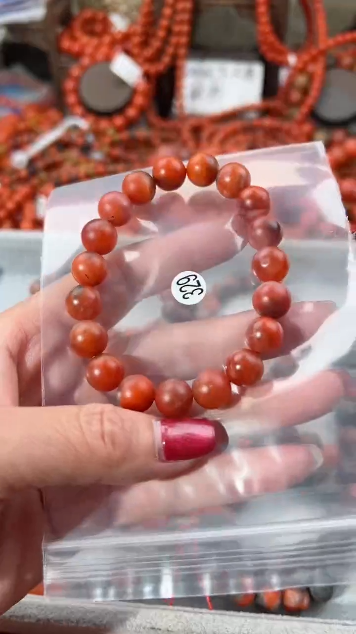 【闪购商品】南红玛瑙手串未镶嵌10