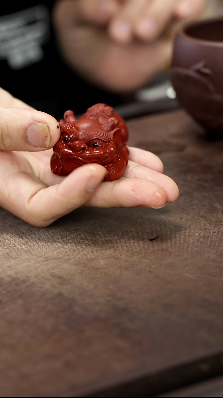 紫砂茶宠?****茶紫砂小貔貅