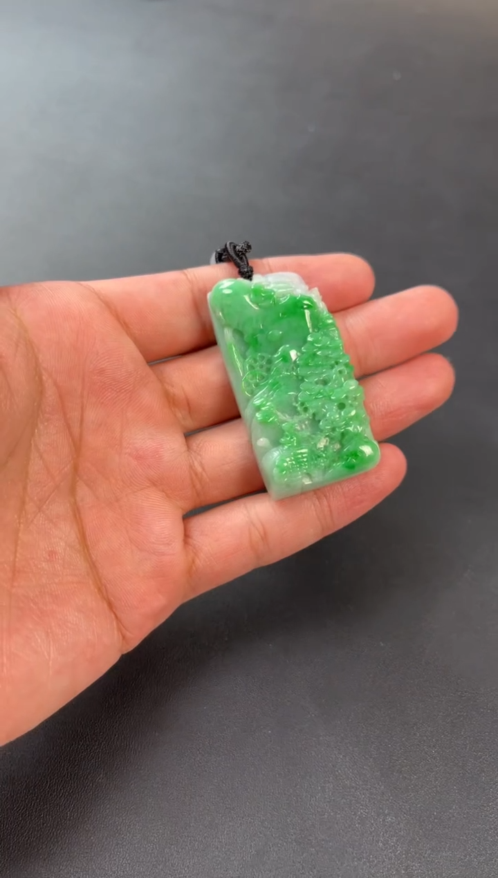 【闪购商品】翡翠颈饰未镶嵌翡翠吊坠YP-154