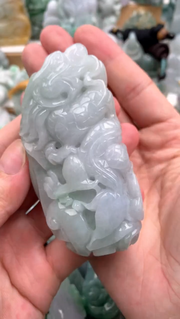 吊坠(不含链)未镶嵌翡翠1