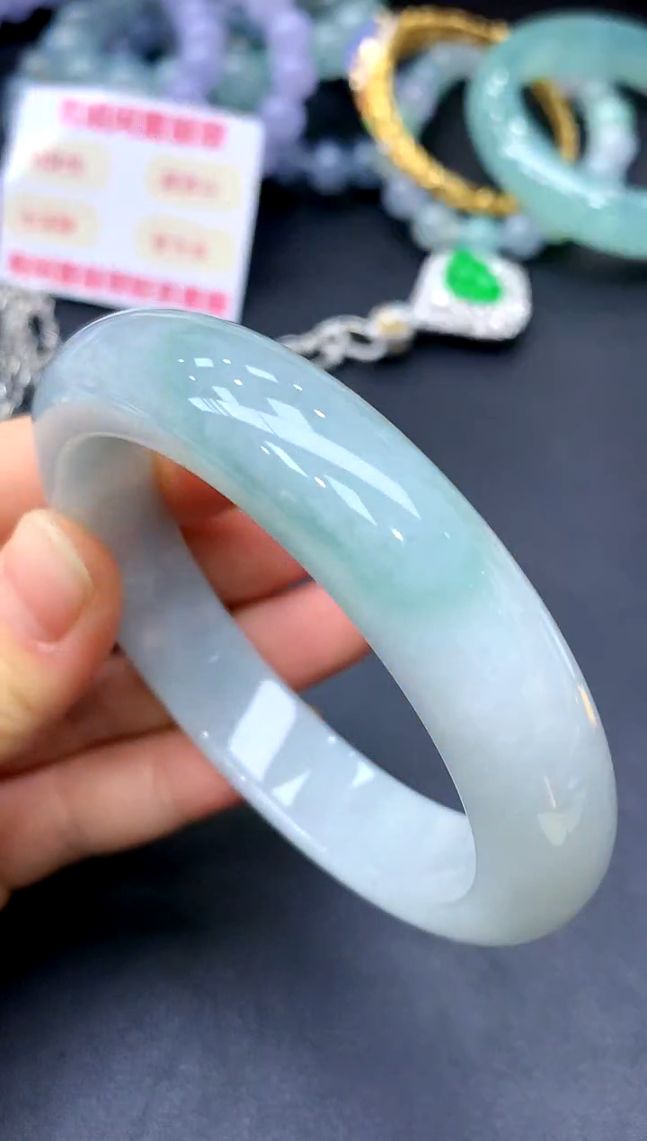 未镶嵌手镯翡翠244-中国好珍宝