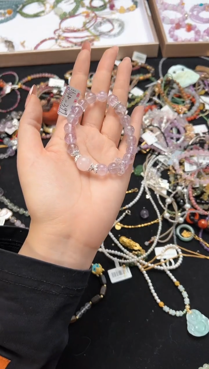 【闪购商品】水晶手链未镶嵌颜色微差多样性发货发其一