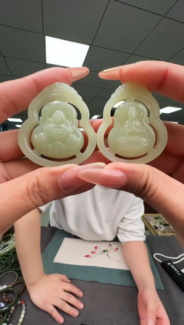 未镶嵌和田玉挂件b93多样性发其一