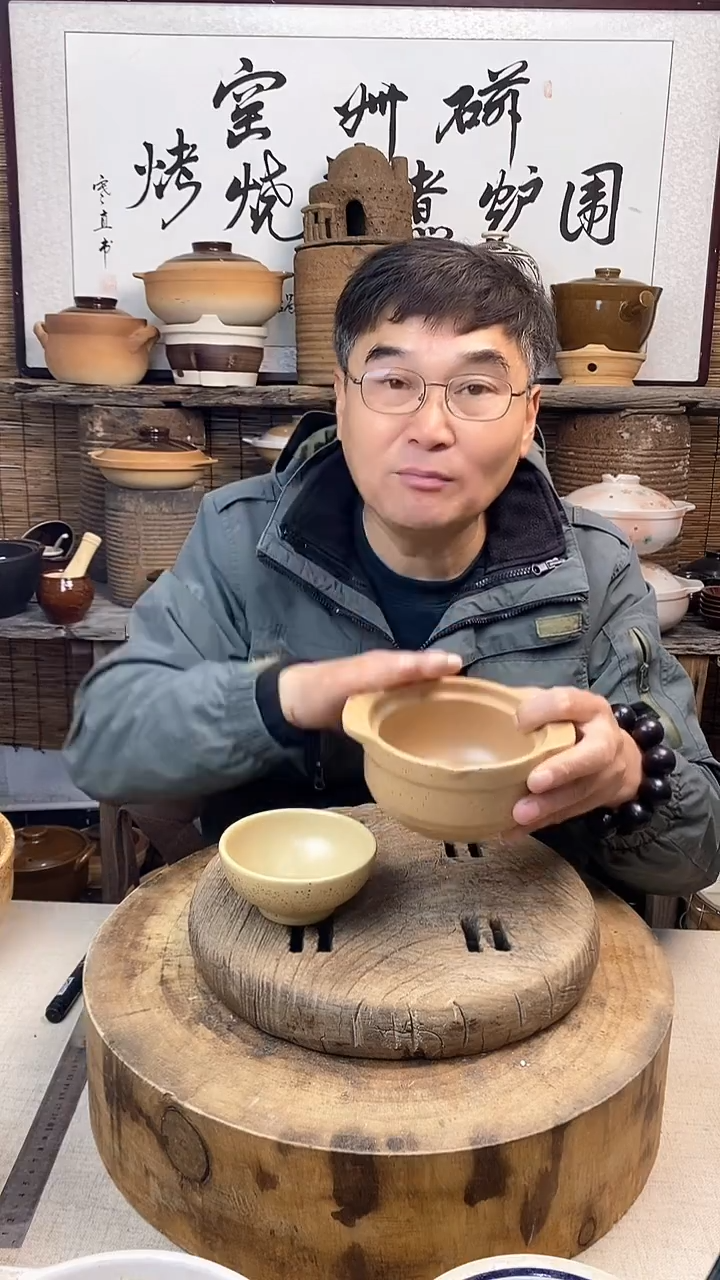 土陶迷你一人食炖盅煨汤小土锅（可明火.可干烧）