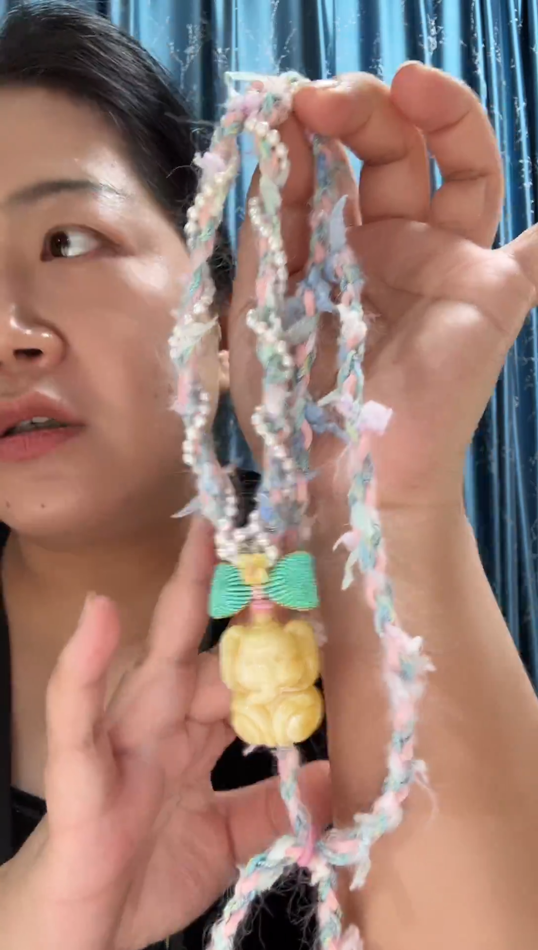 蜜蜡项链未镶嵌蜜蜡小象项链