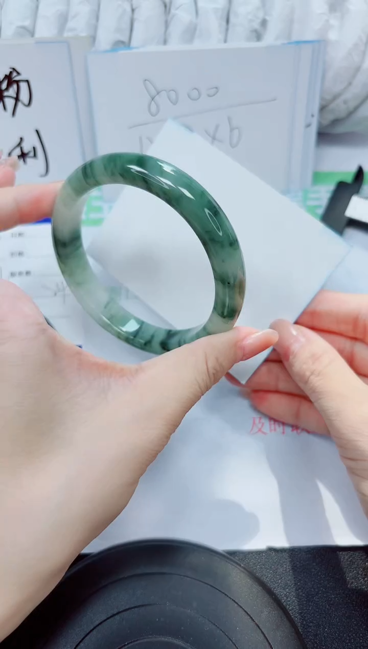 石英质玉手镯未镶嵌177  62.1