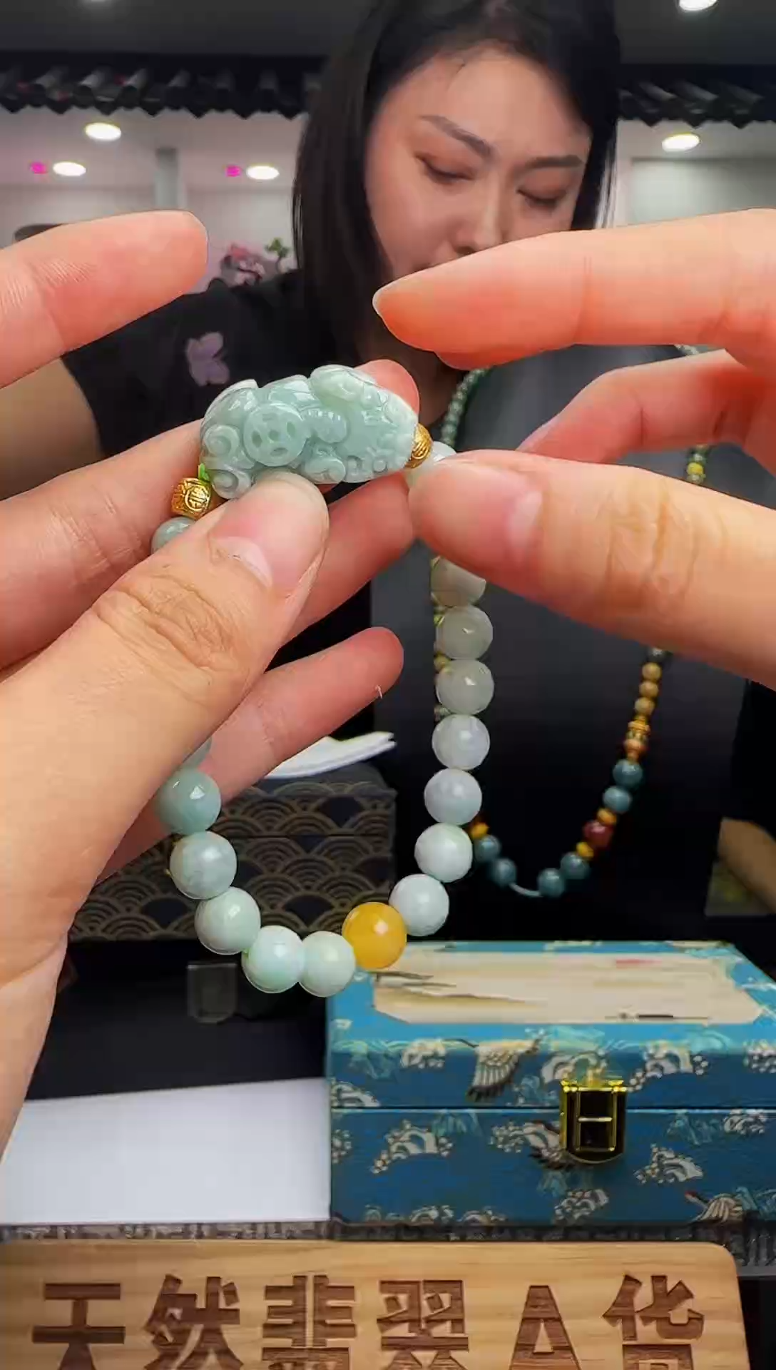 定制翡翠未镶嵌WB00519翡翠（多样性发其一）