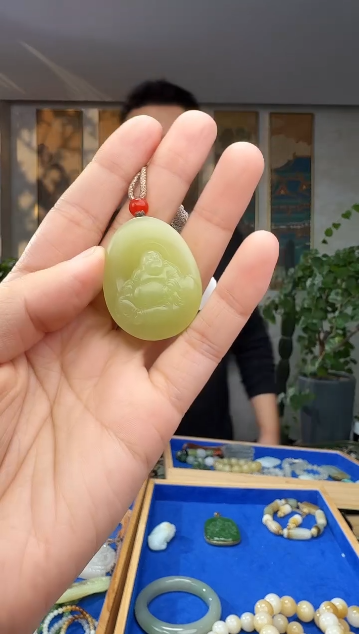 未镶嵌和田玉挂件拍一发一