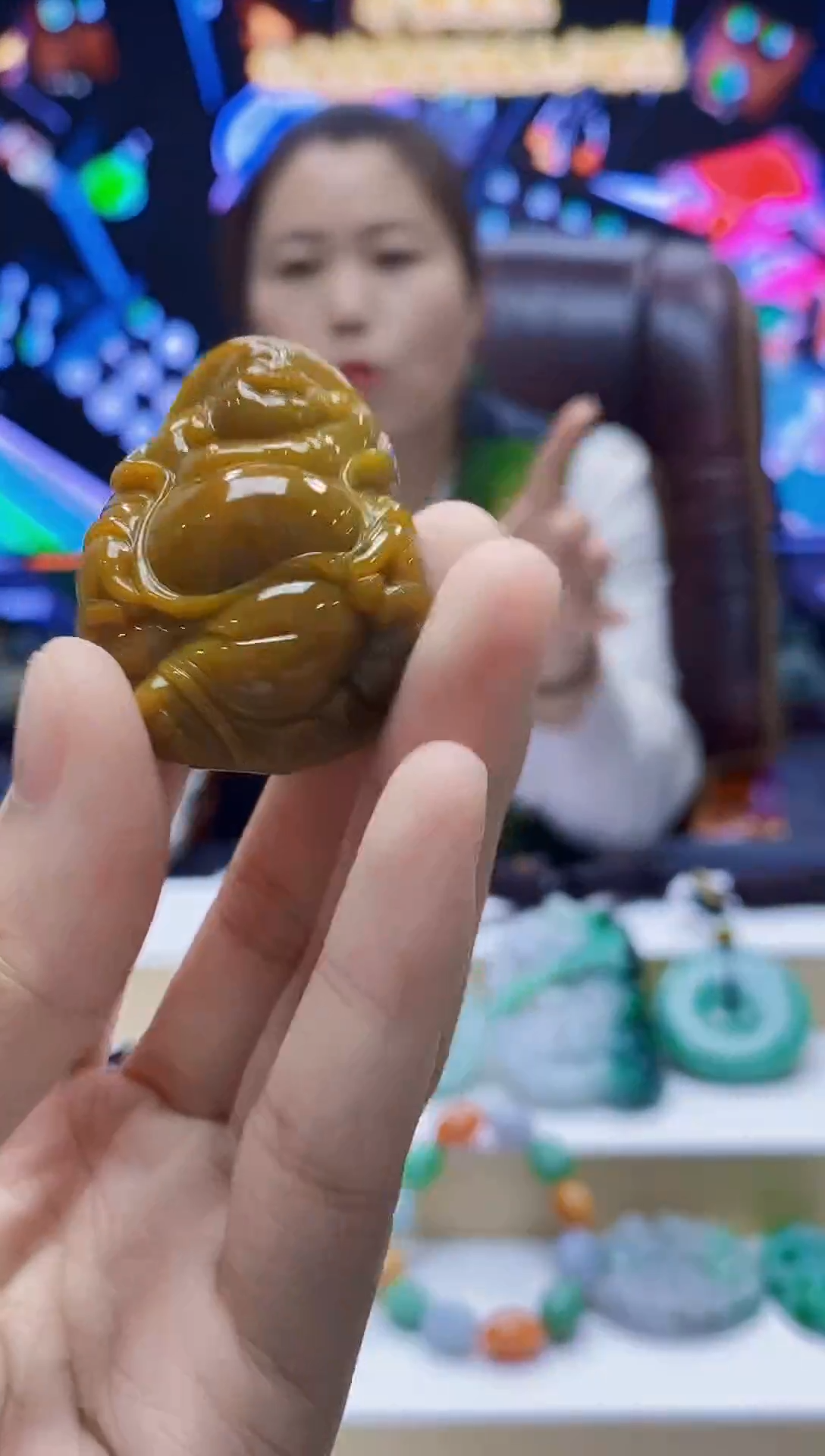 未镶嵌定制翡翠-毛货挂件6