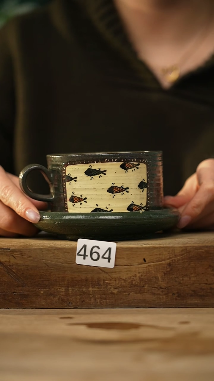 【闪购商品】瓷片福利~好多鱼系列~设计师款