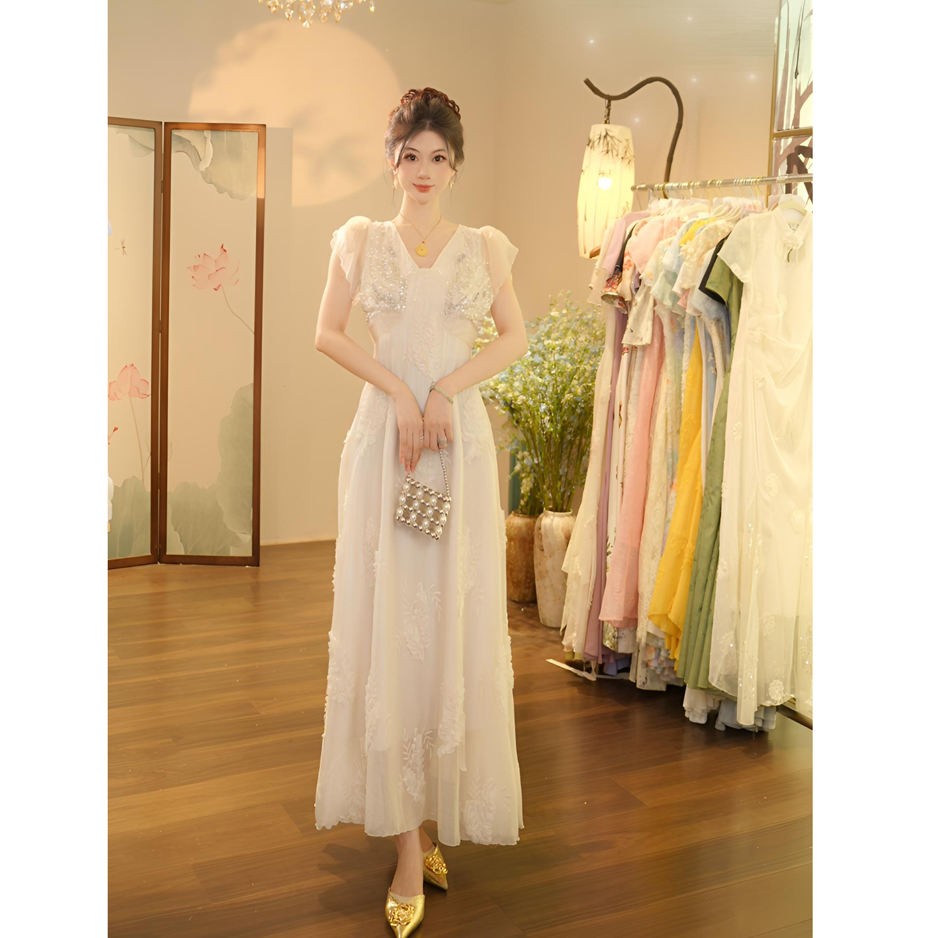 【张小小】彼岸之诗-1098 连衣裙（G112）-124cm