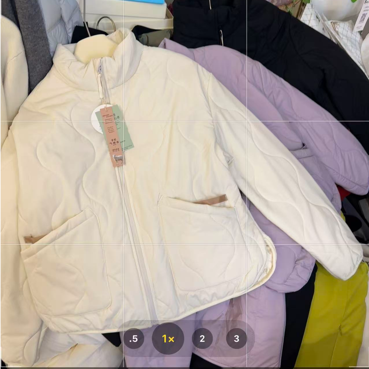 （香香福利8017）羊毛气绒衣外套