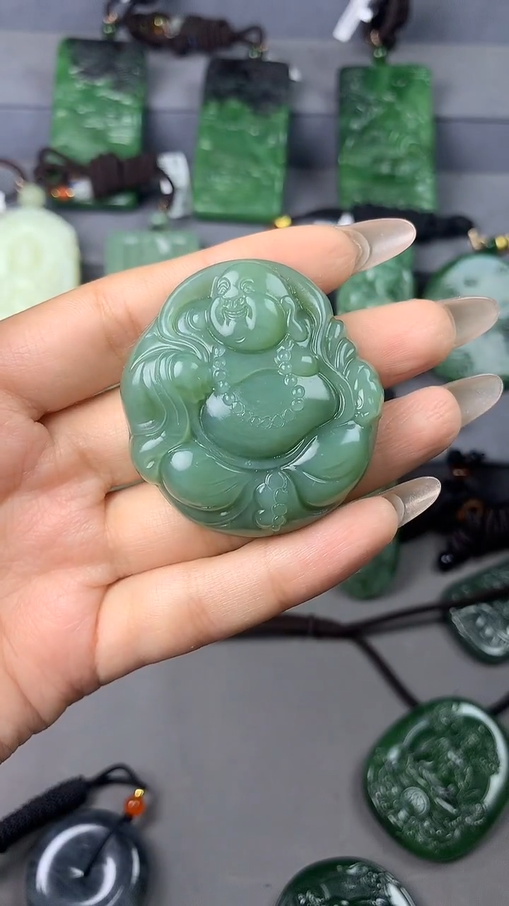 【闪购商品】定制和田玉挂件拍一发一不退不换