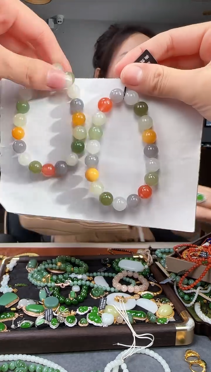 未镶嵌手链和田玉多样性发货拍一发一