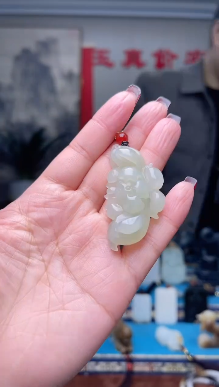 【闪购商品】和田玉挂件未镶嵌1