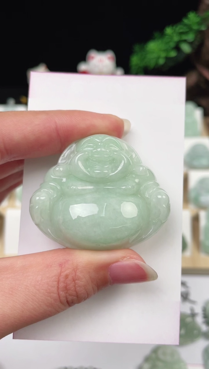 【闪购商品】翡翠颈饰未镶嵌佛公