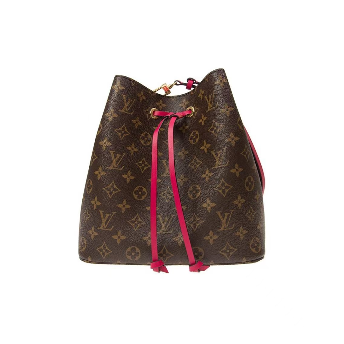 99新 LouisVuitton/路易威登 水桶包 红色
