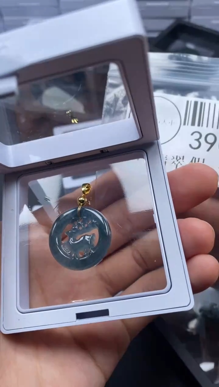 吊坠(不含链)未镶嵌翡翠3905