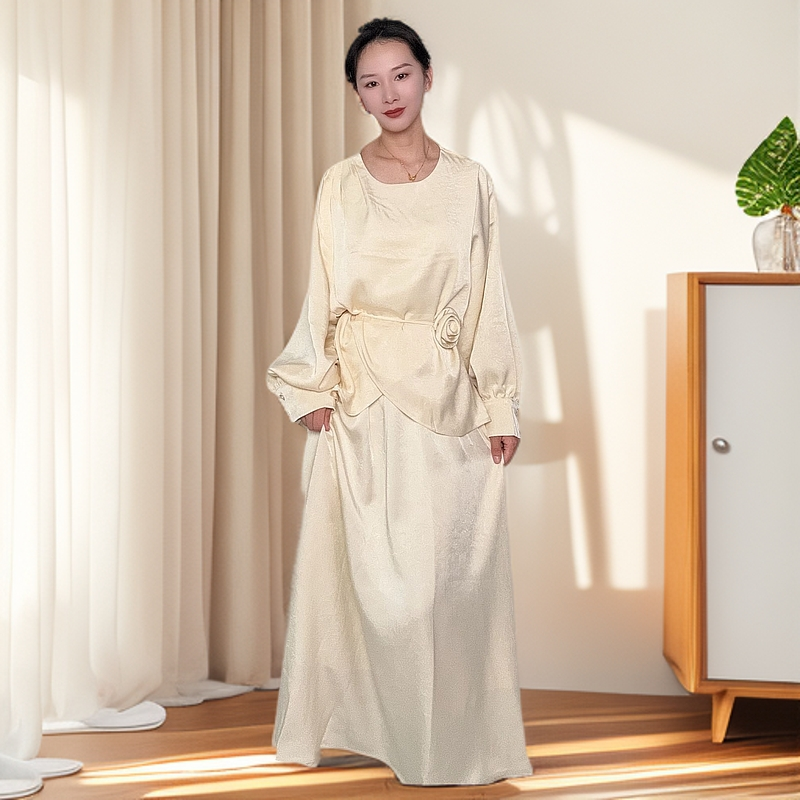 春装女款爆款2025新款温柔气质百搭三件套女千金清冷感贵系衣服