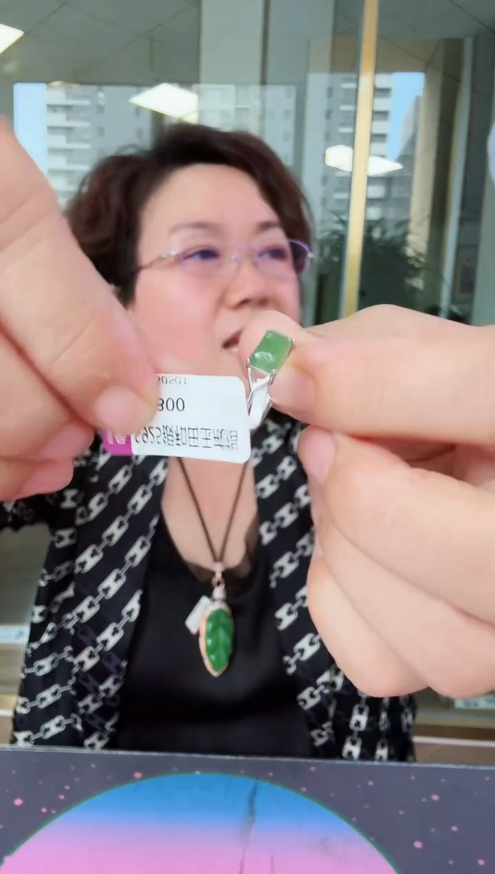 和田玉戒指银S925镶嵌戒指0501白马鞍