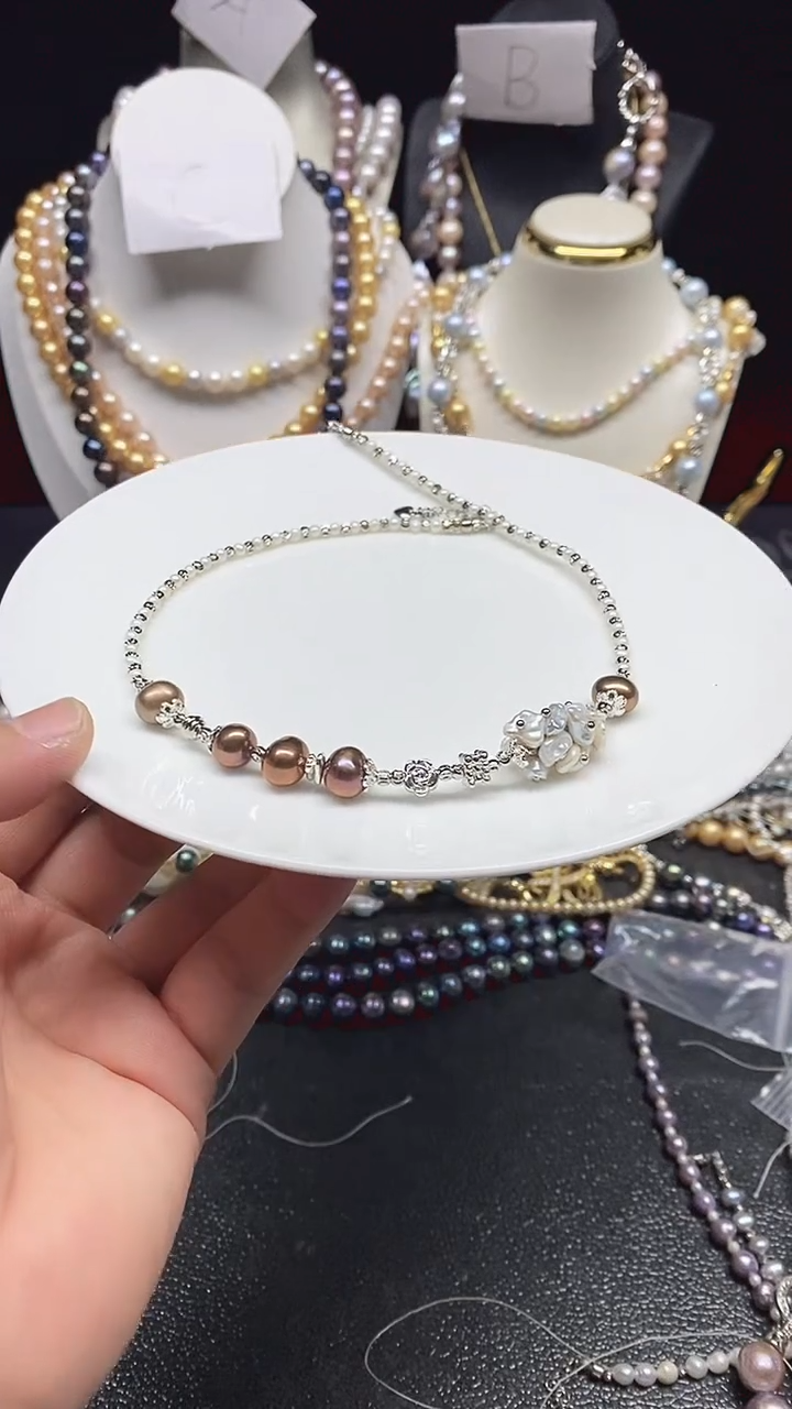 【闪购商品】淡水珍珠颈饰未镶嵌多人