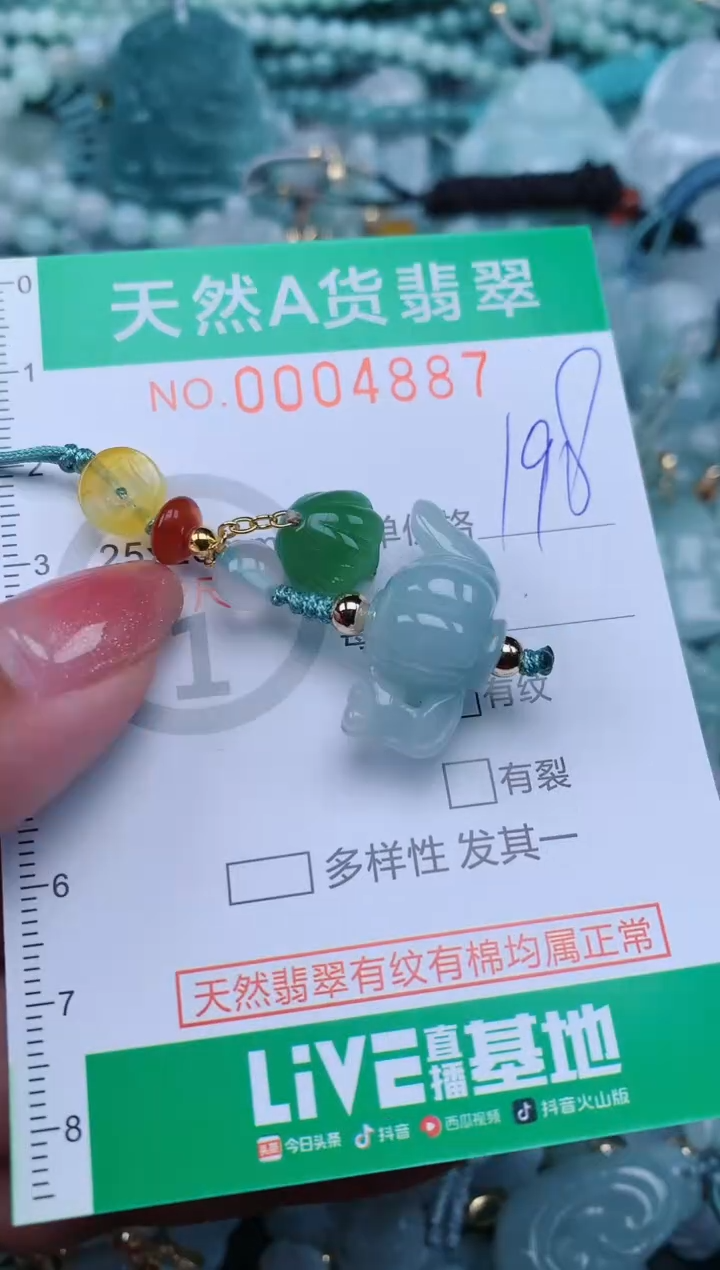 【闪购商品】翡翠颈饰未镶嵌.0004887
