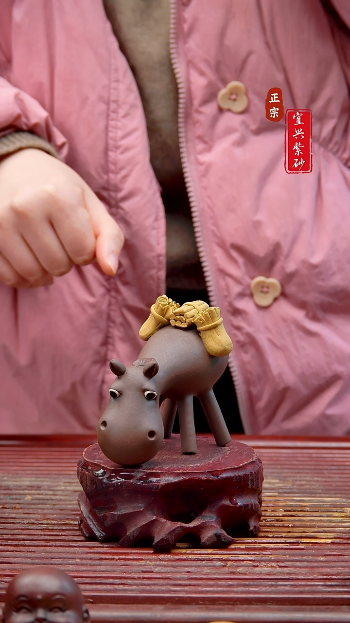 紫砂茶宠宜兴紫砂茶宠摆件