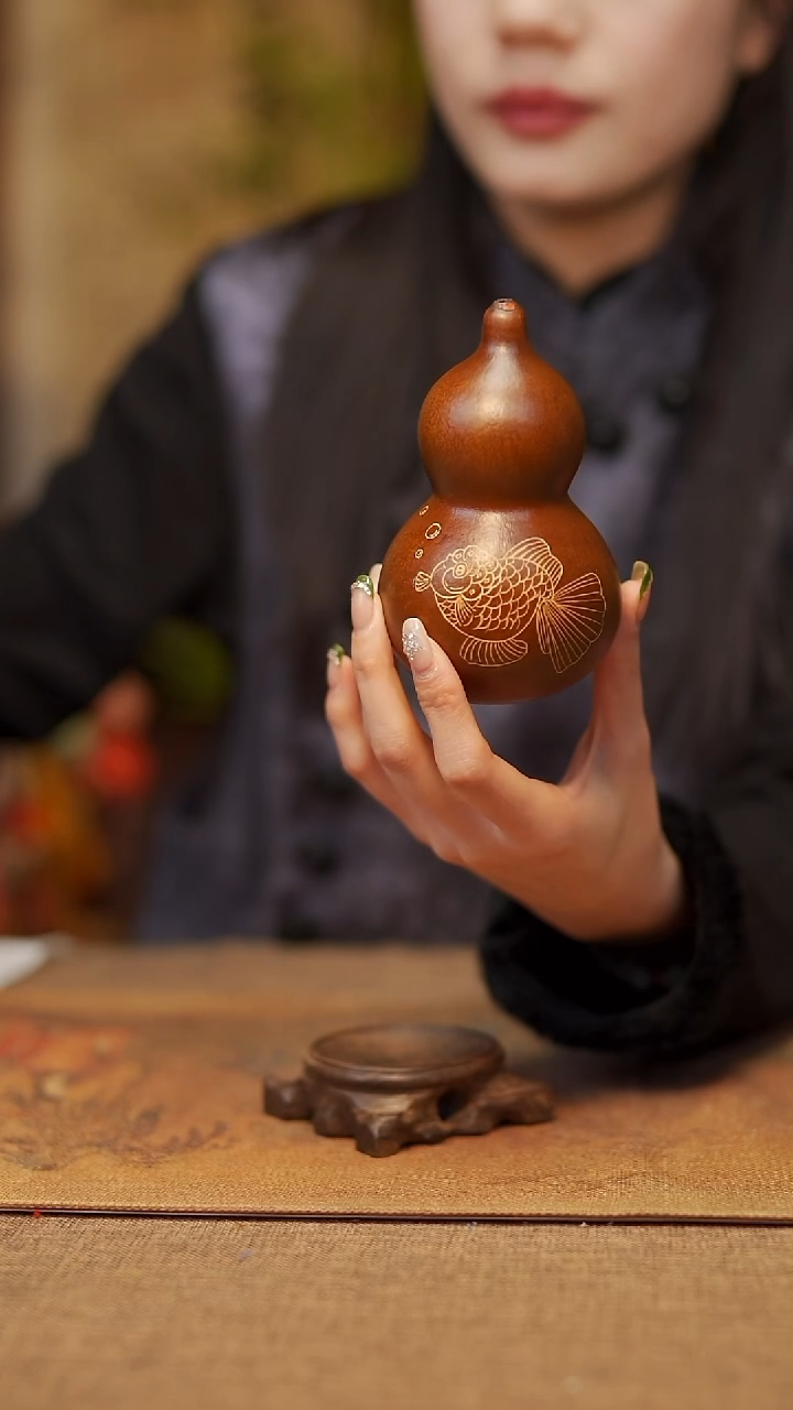 【闪购商品】646宴禾堂天然漆艺小葫芦88