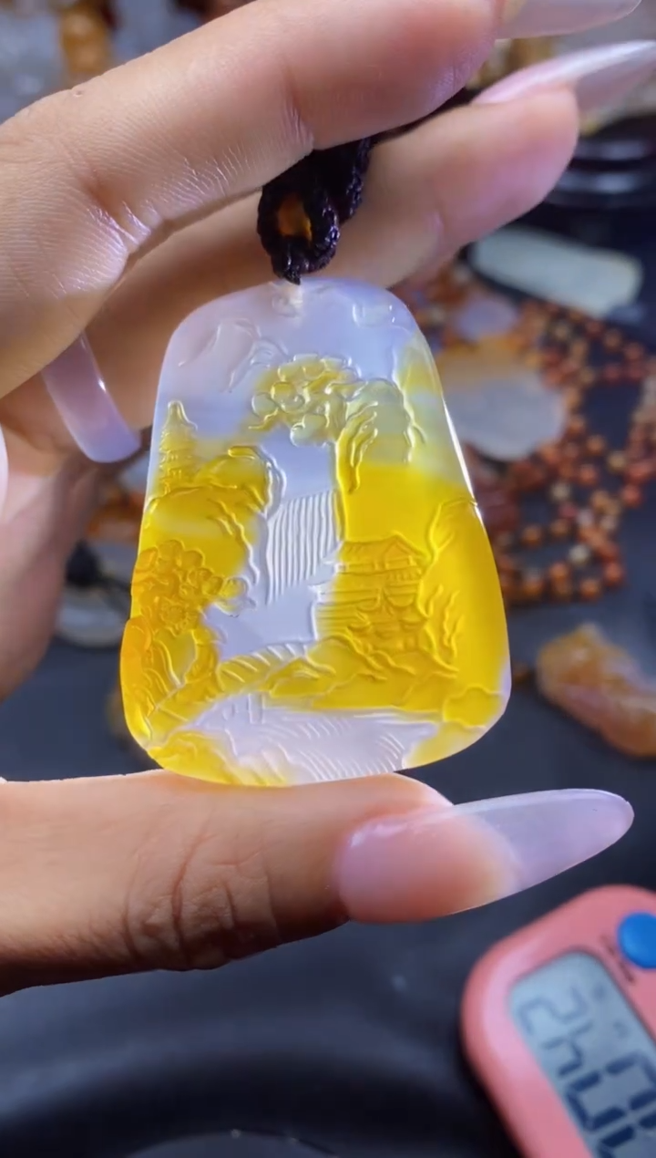 【闪购商品】玛瑙/玉髓颈饰未镶嵌ll