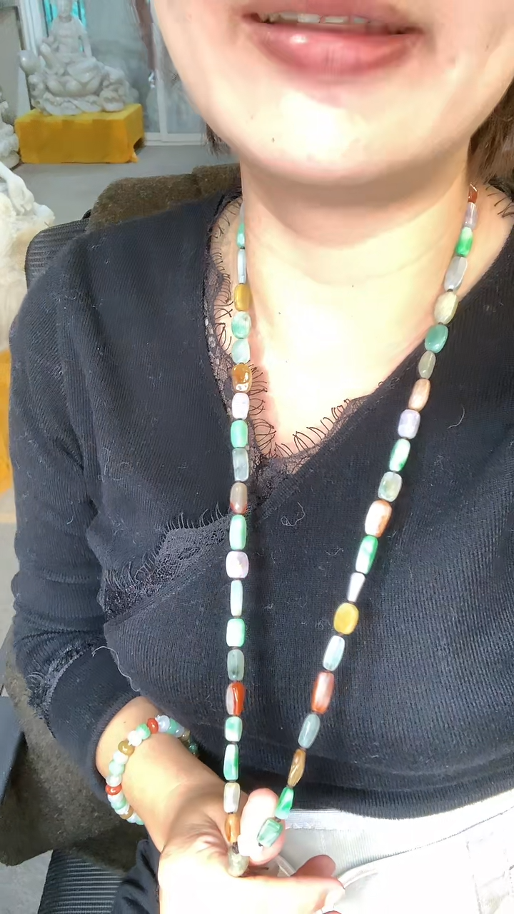 【闪购商品】翡翠颈饰未镶嵌挂件