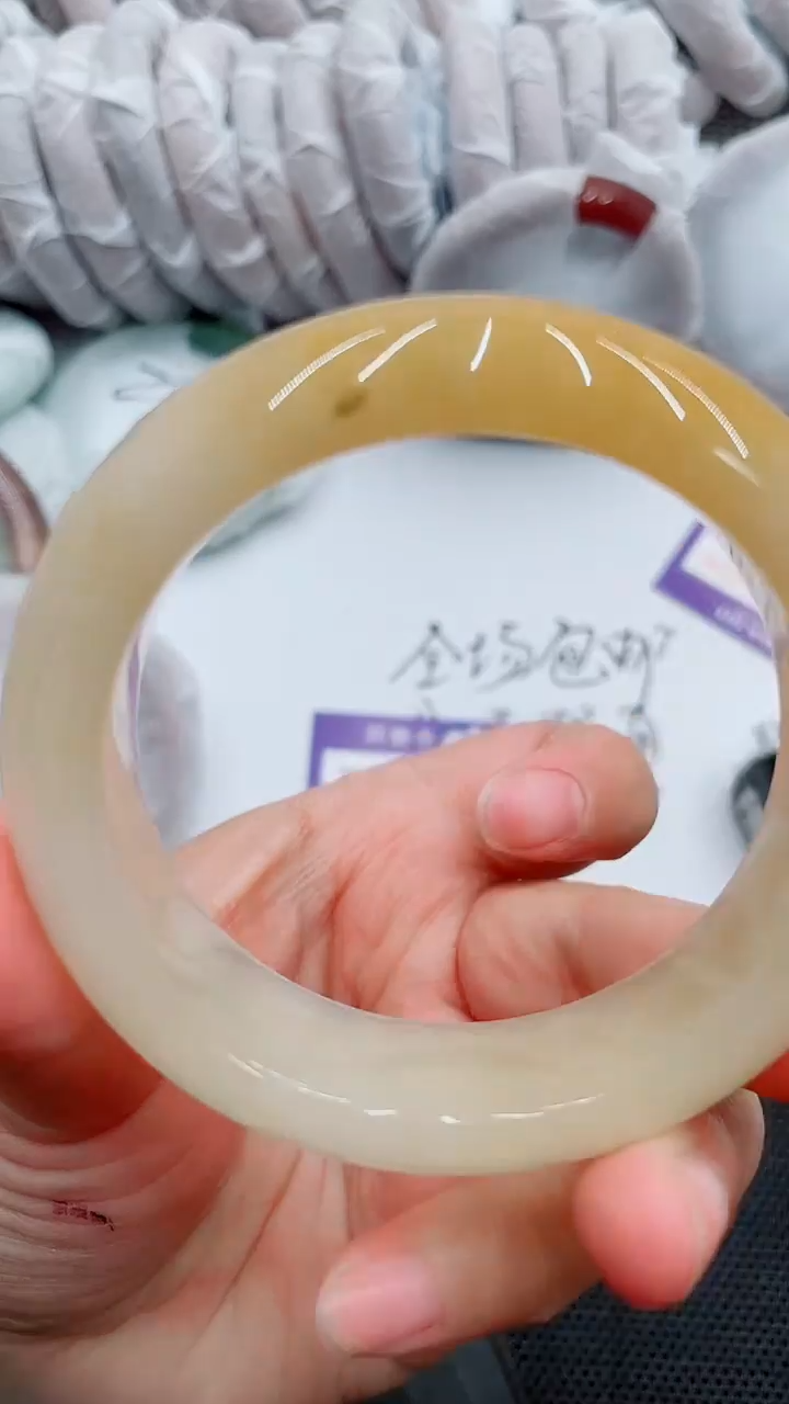 未镶嵌手镯石英质玉86-57-58