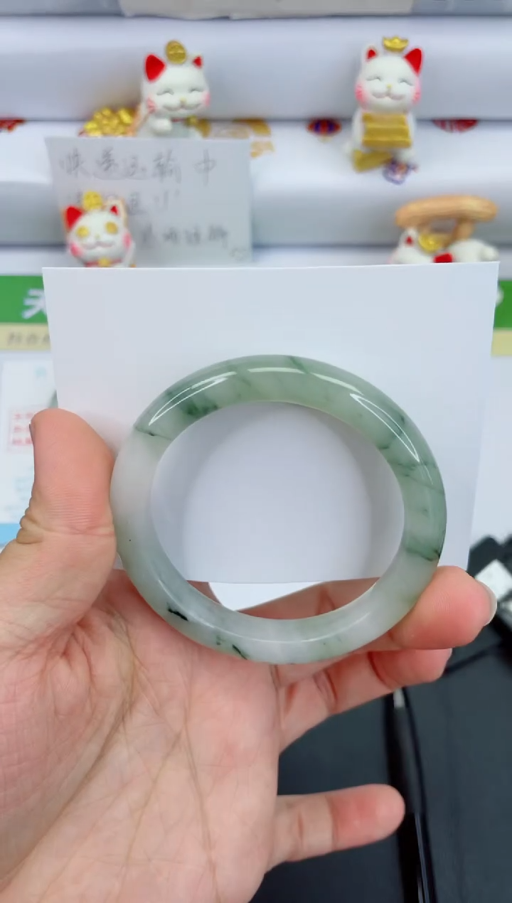 【闪购商品】石英质玉手镯未镶嵌109-54.5