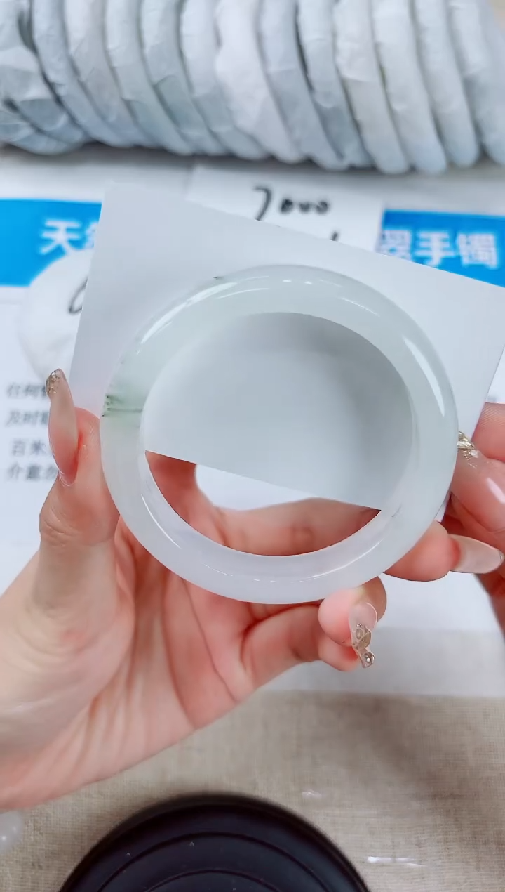 石英质玉手镯未镶嵌34-（58）