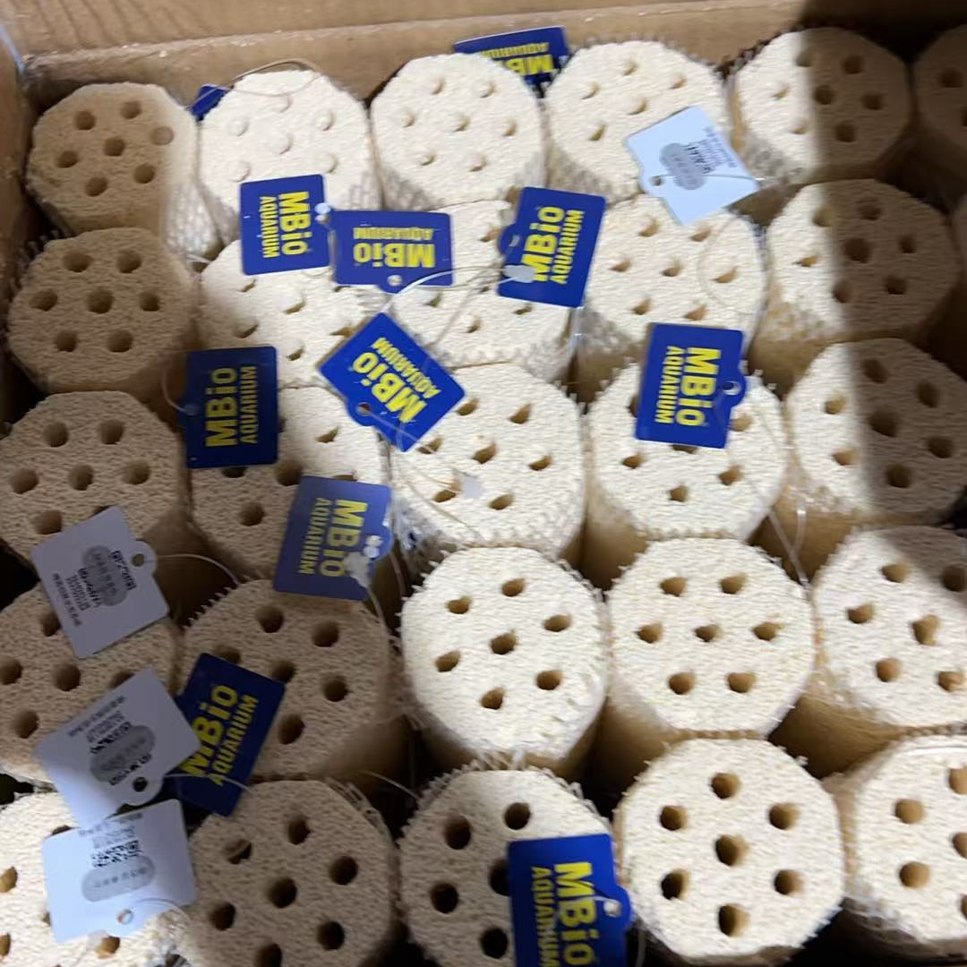 麦宝滤材乾坤柱过滤材料培菌柱水族箱滴流过滤盒净水